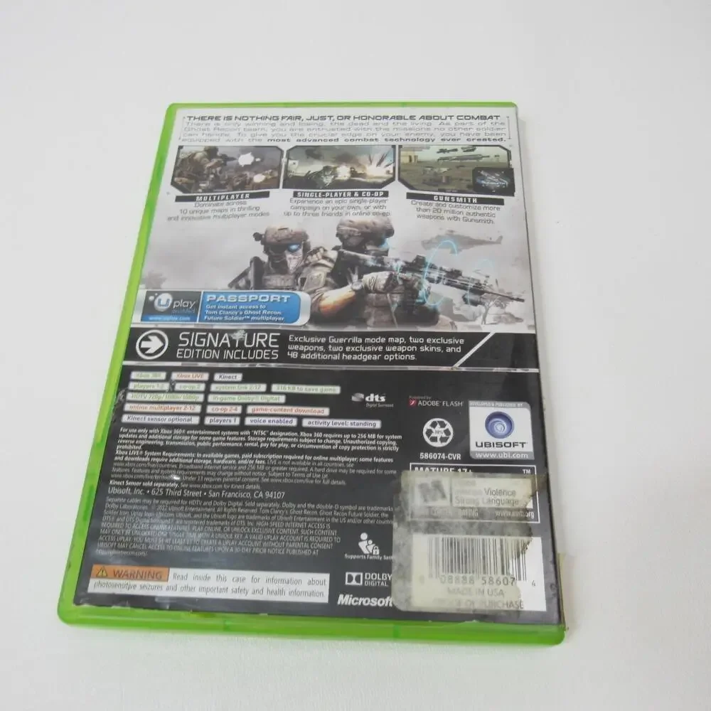 Tom Clancy's Ghost Recon: Future Soldier -- Signature Edition (Microsoft Xbox. 1